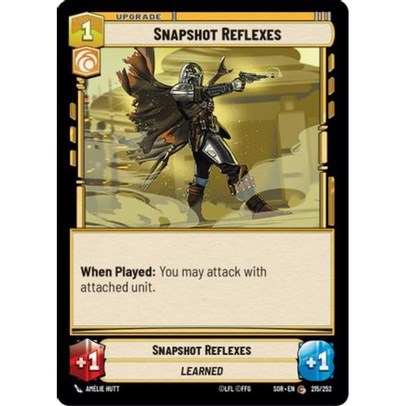 Snapshot Reflexes (215/252) - Spark of Rebellion Foil