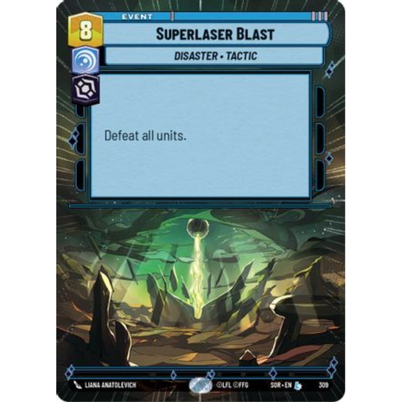 Superlaser Blast (Hyperspace) (309) - Spark of Rebellion