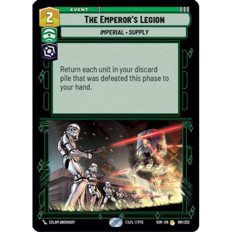 The Emperor's Legion (091/252) - Spark of Rebellion