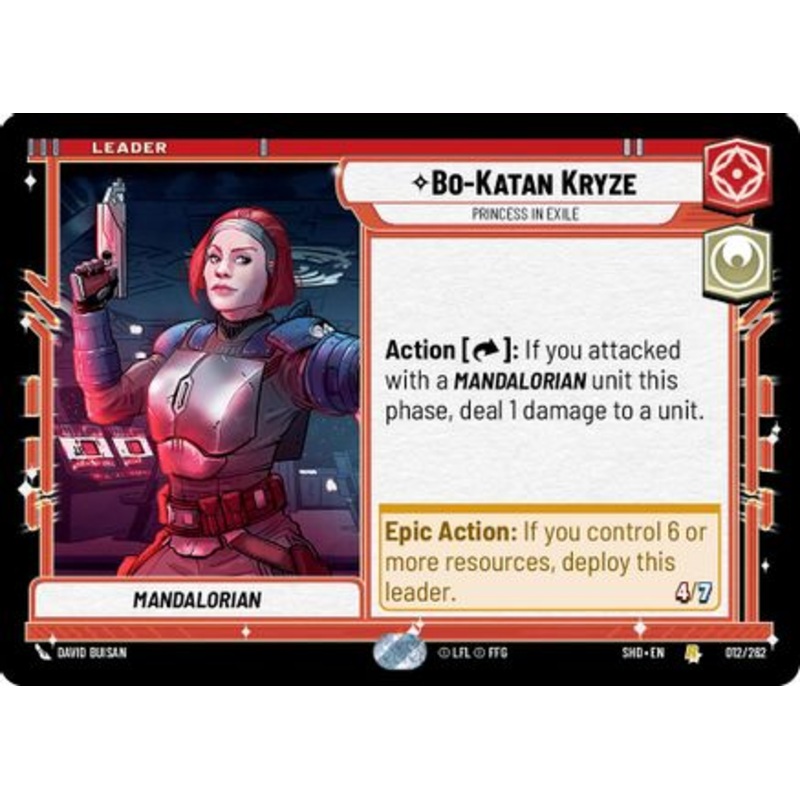 Bo-Katan Kryze - Princess in Exile (012/262) - Shadows of the Galaxy