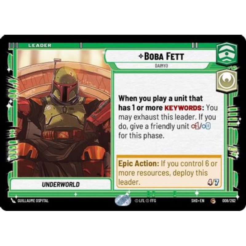 Boba Fett - Daimyo (008/262) - Shadows of the Galaxy
