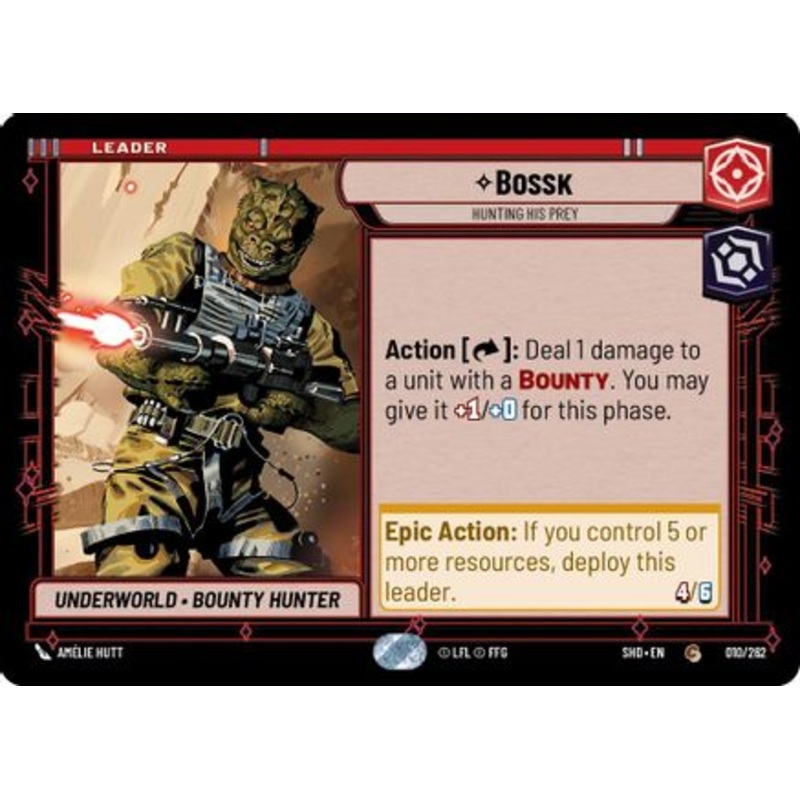 Bossk - Hunting His Prey (010/262) - Shadows of the Galaxy