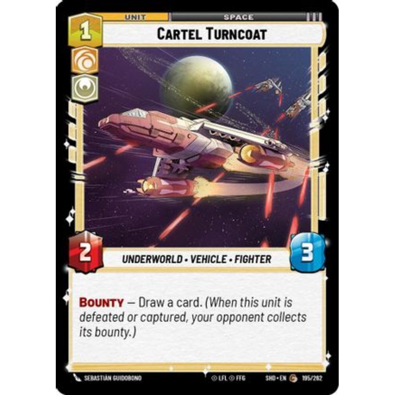Cartel Turncoat (195/262) - Shadows of the Galaxy