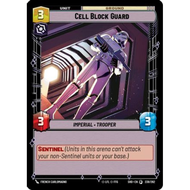 Cell Block Guard (238/262) - Shadows of the Galaxy