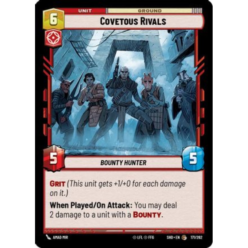 Covetous Rivals (171/262) - Shadows of the Galaxy Foil