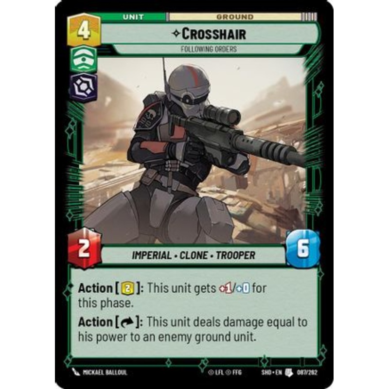 Crosshair - Following Orders (087/262) - Shadows of the Galaxy