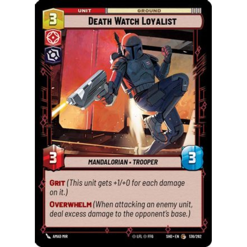 Death Watch Loyalist (136/262) - Shadows of the Galaxy