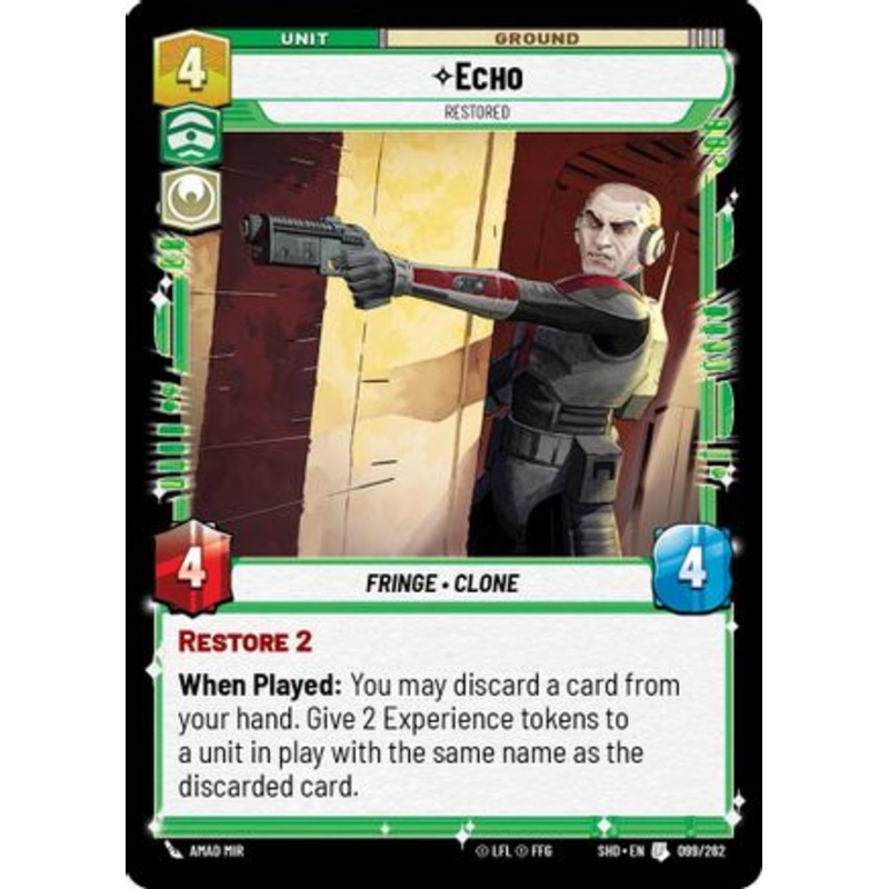 Echo - Restored (099/262) - Shadows of the Galaxy Foil