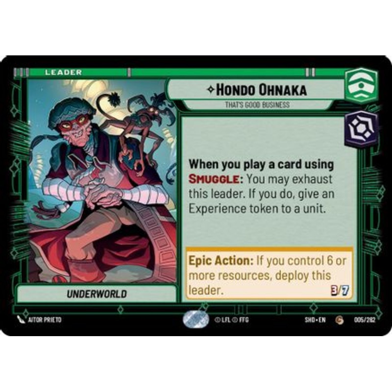 Hondo Ohnaka - That's Good Business (005/262) - Shadows of the Galaxy