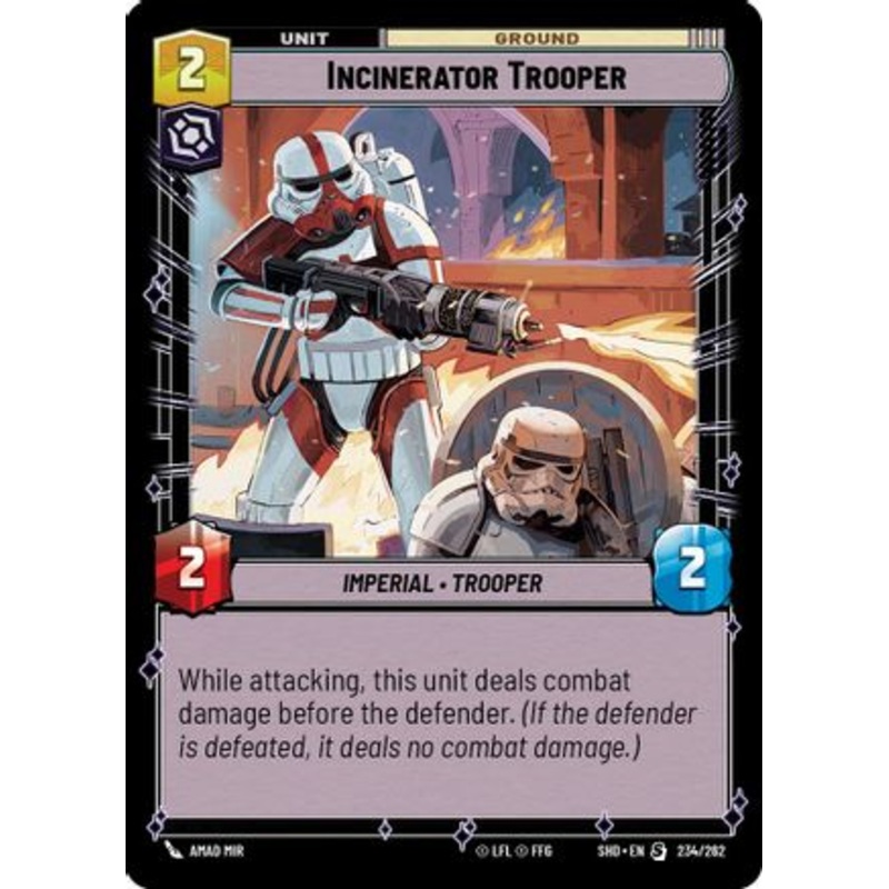 Incinerator Trooper (234/262) - Shadows of the Galaxy