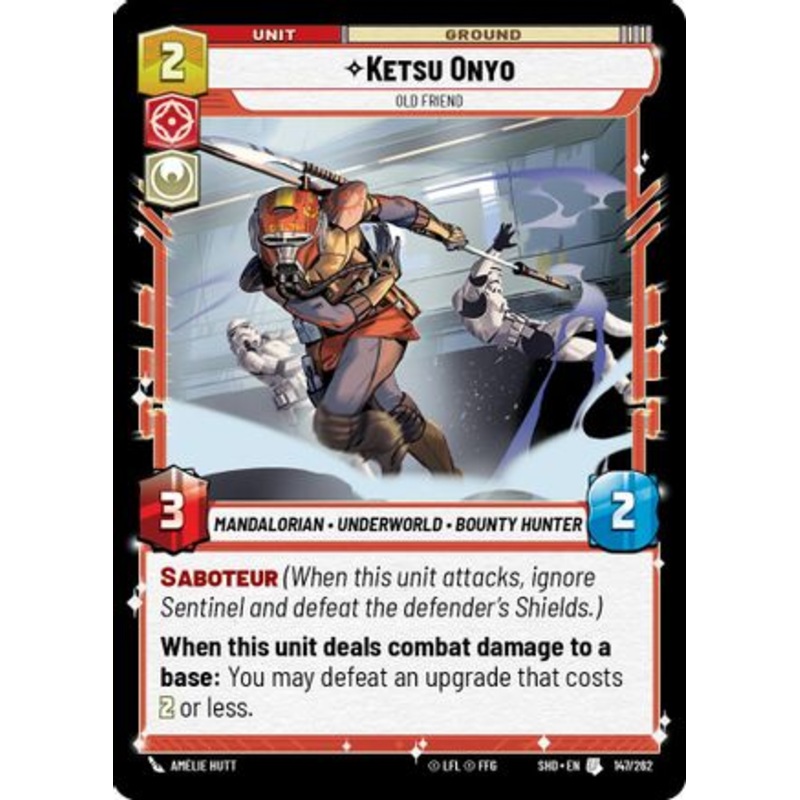 Ketsu Onyo - Old Friend (147/262) - Shadows of the Galaxy Foil