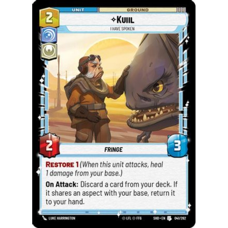 Kuiil - I Have Spoken (041/262) - Shadows of the Galaxy Foil