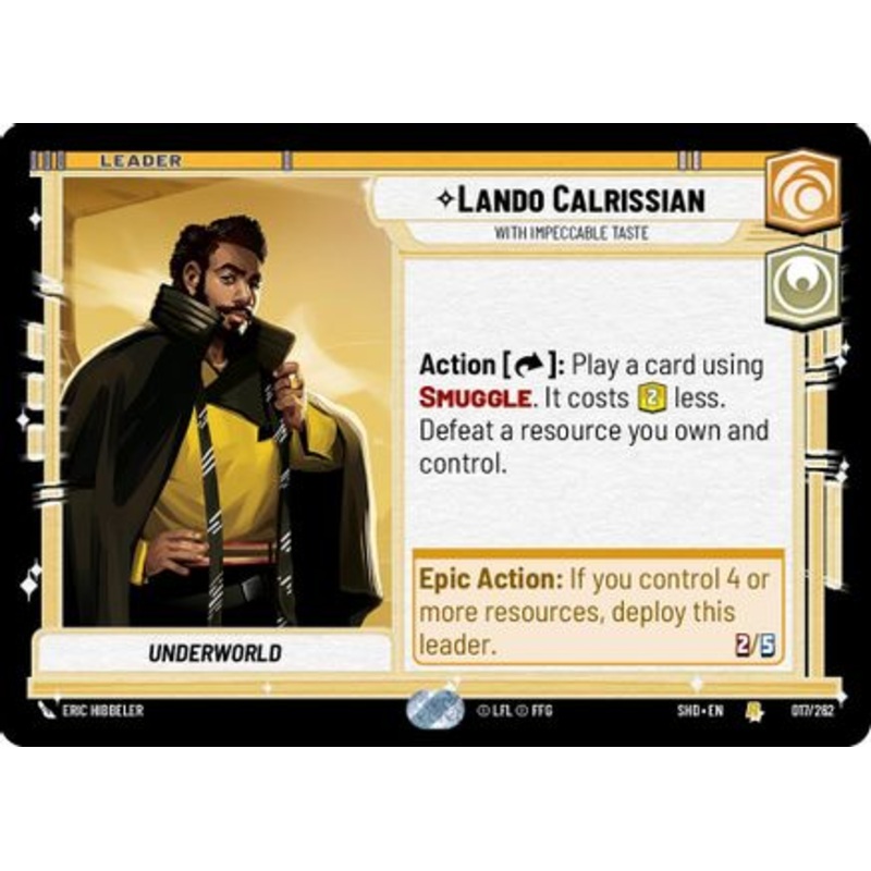 Lando Calrissian - With Impeccable Taste (017/262) - Shadows of the Galaxy