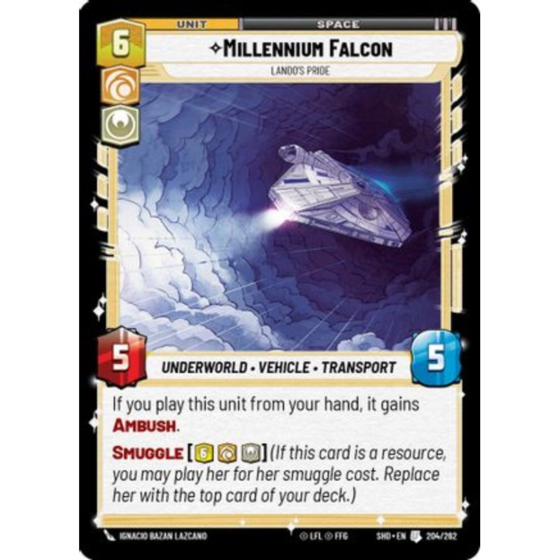 Millennium Falcon - Lando's Pride (204/262) - Shadows of the Galaxy