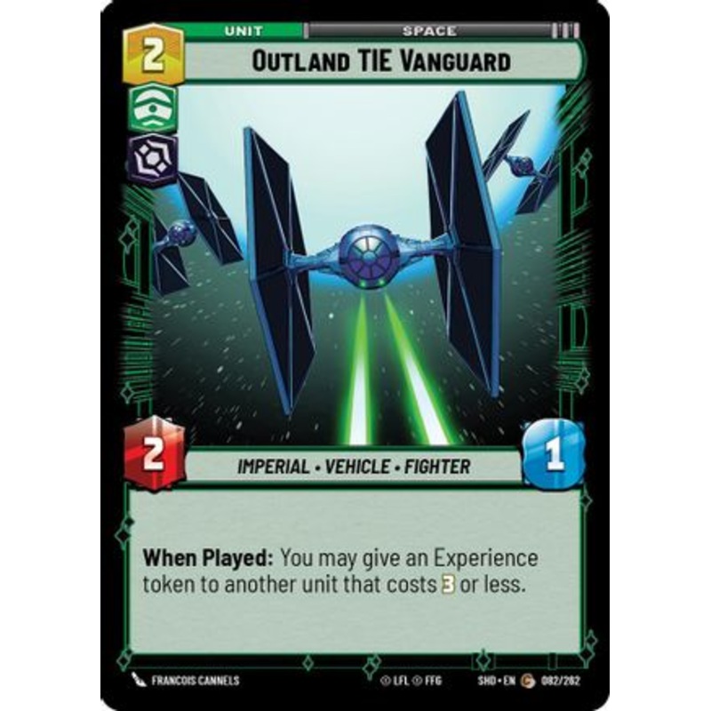 Outland TIE Vanguard (082/262) - Shadows of the Galaxy