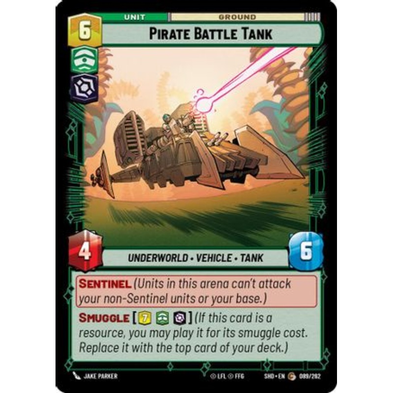 Pirate Battle Tank (089/262) - Shadows of the Galaxy