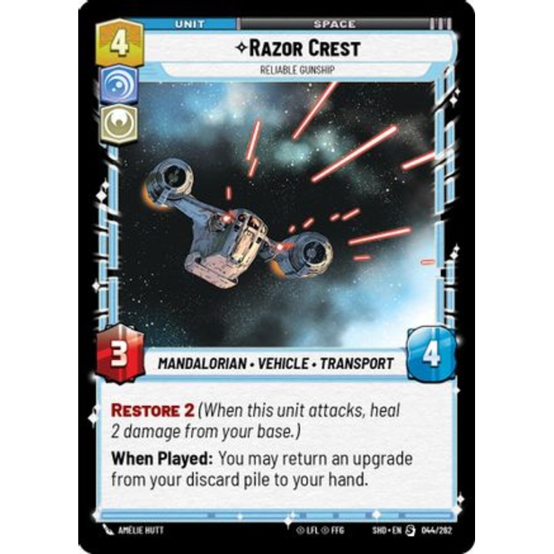 Razor Crest - Reliable Gunship (044/262) - Shadows of the Galaxy