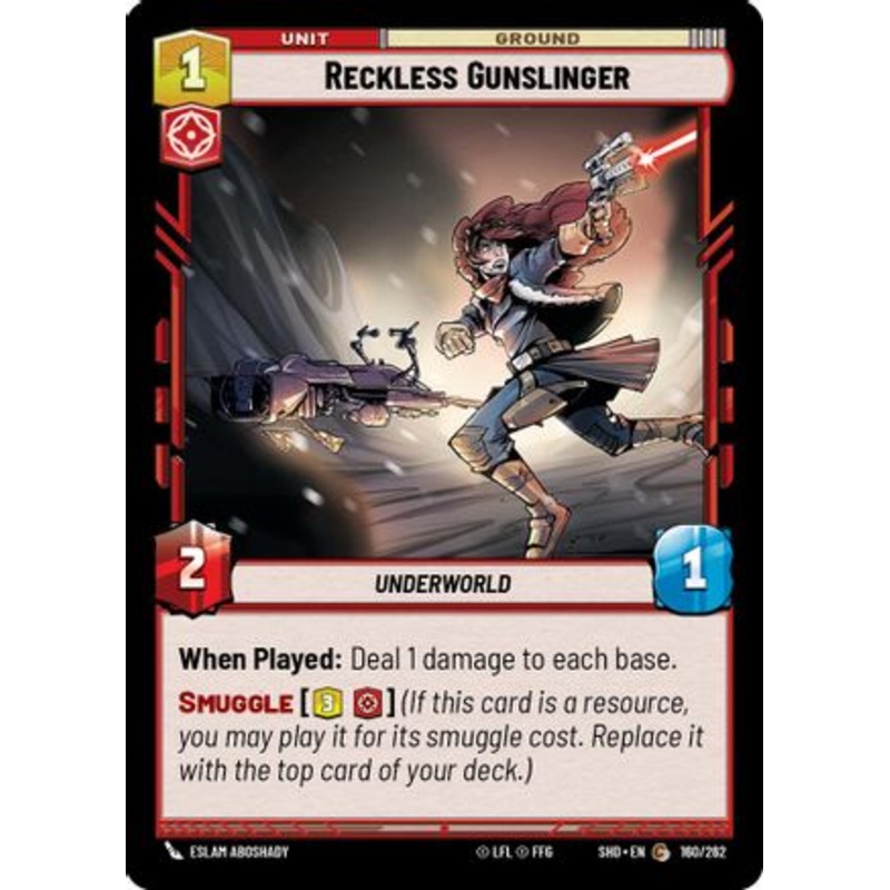 Reckless Gunslinger (160/262) - Shadows of the Galaxy