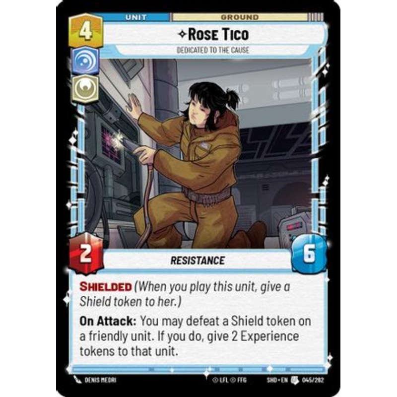 Rose Tico - Dedicated to the Cause (045/262) - Shadows of the Galaxy