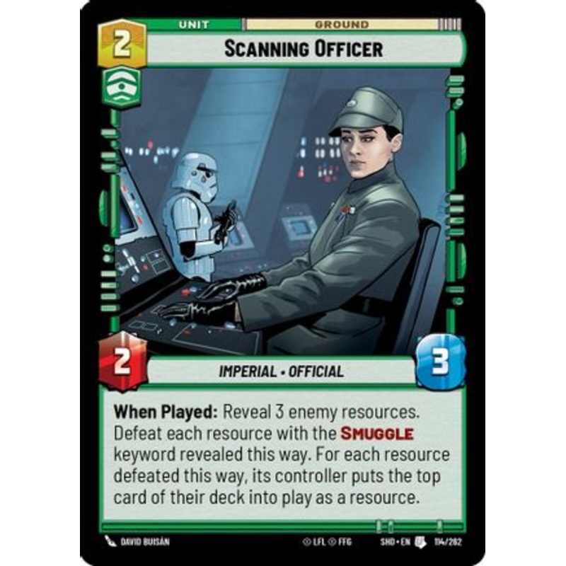 Scanning Officer (114/262) - Shadows of the Galaxy