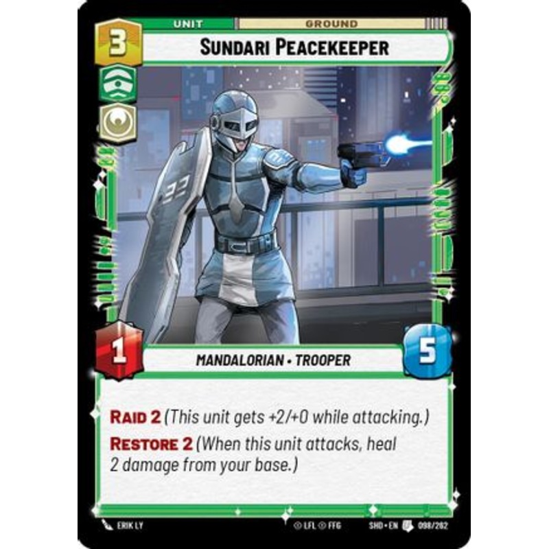 Sundari Peacekeeper (098/262) - Shadows of the Galaxy Foil