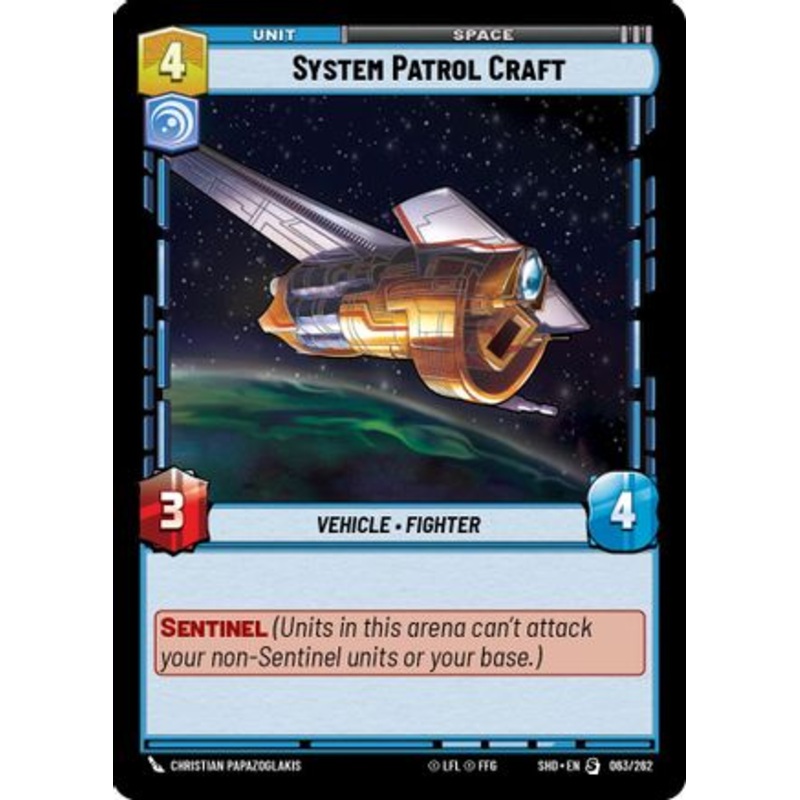 System Patrol Craft (063/262) - Shadows of the Galaxy
