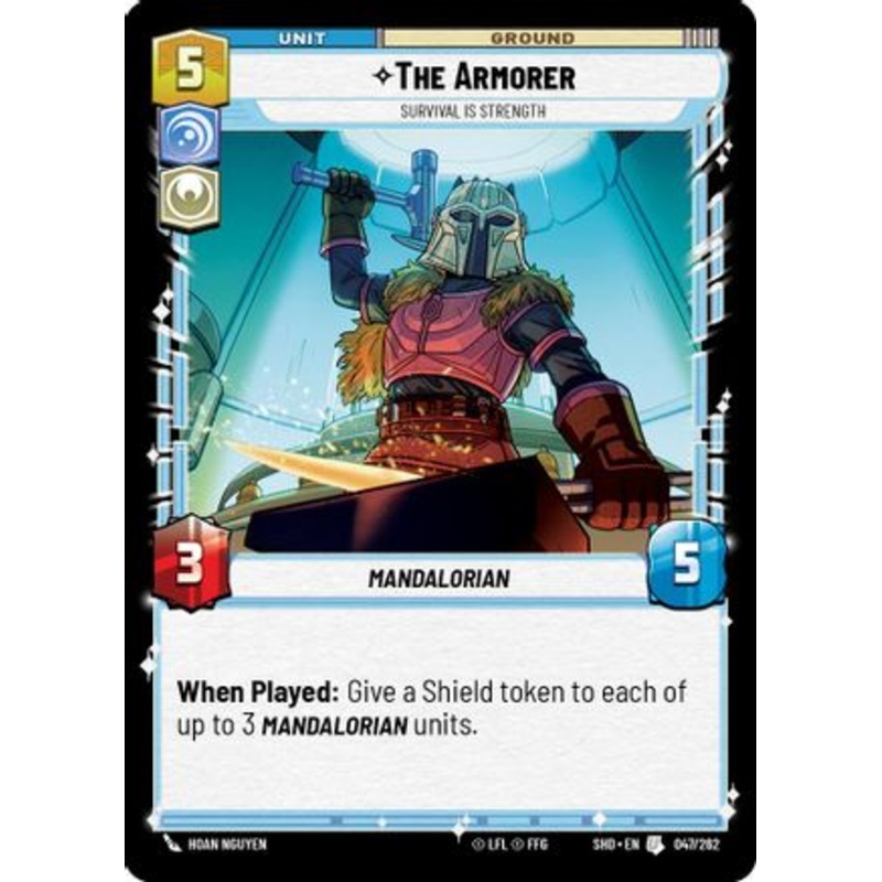 The Armorer - Survival Is Strength (047/262) - Shadows of the Galaxy Foil