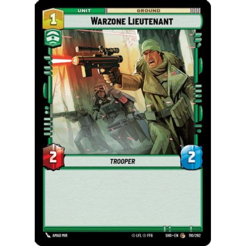 Warzone Lieutenant (110/262) - Shadows of the Galaxy