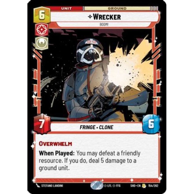 Wrecker - Boom! (154/262) - Shadows of the Galaxy