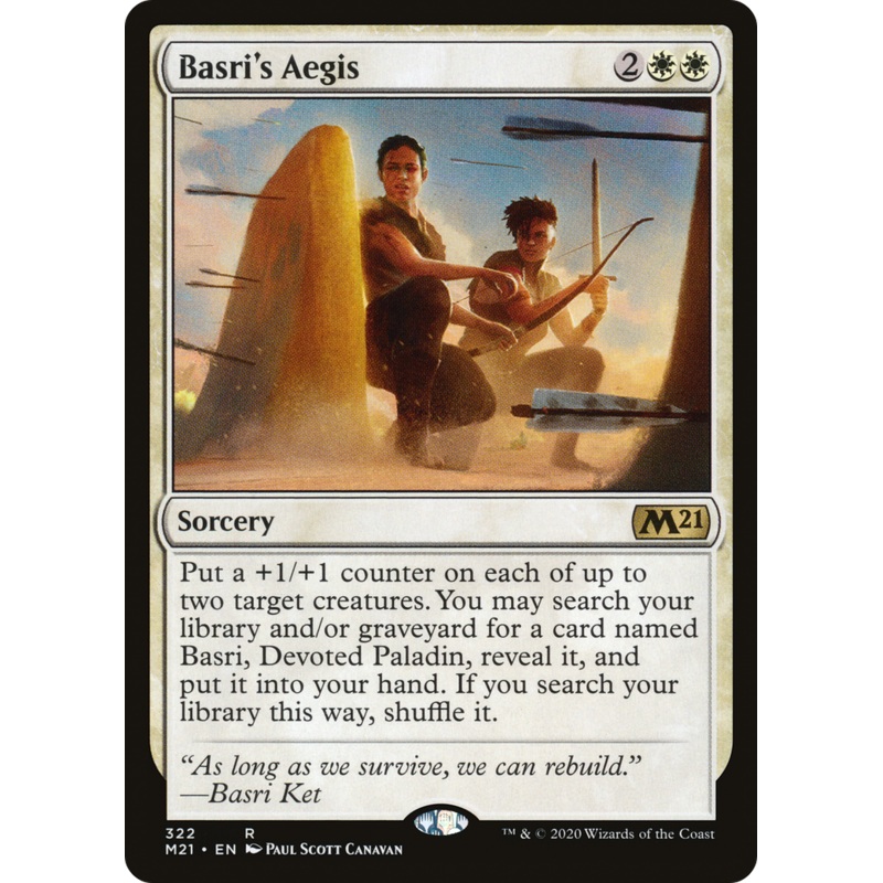 Basri's Aegis (M21-322) - Core Set 2021