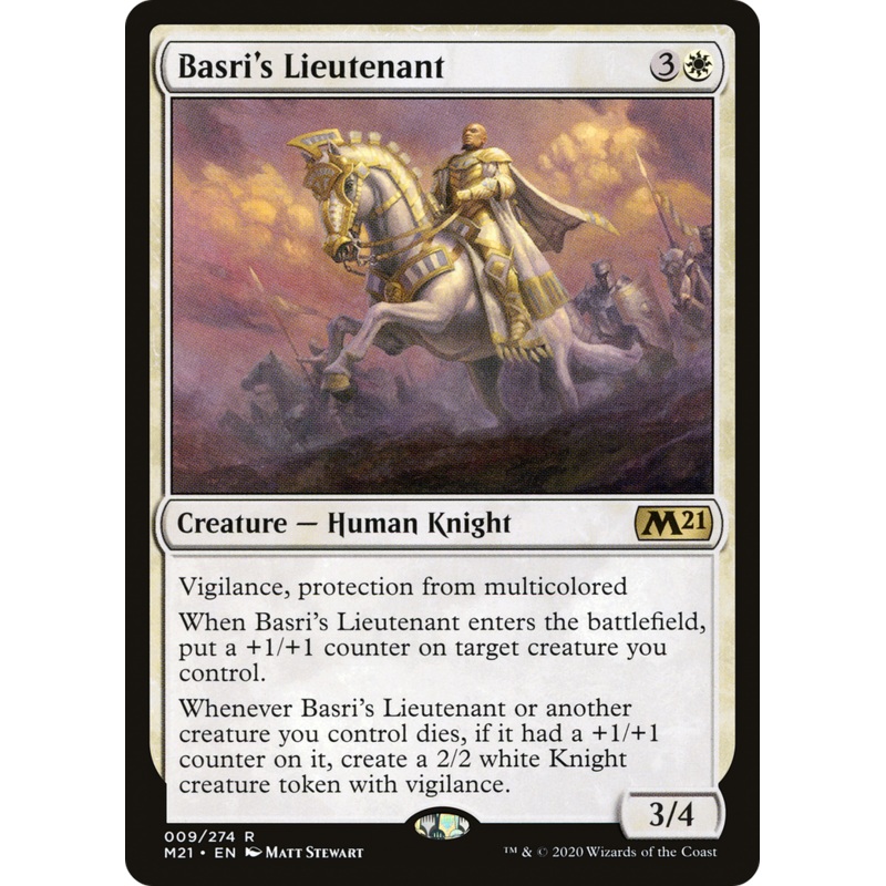 Basri's Lieutenant (M21-009) - Core Set 2021
