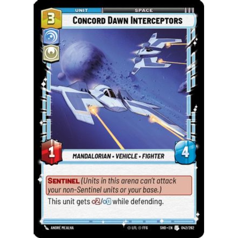 Concord Dawn Interceptors (042/262) - Shadows of the Galaxy