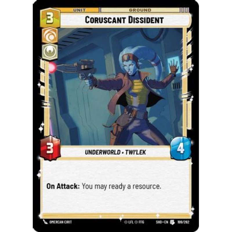 Coruscant Dissident (199/262) - Shadows of the Galaxy Foil