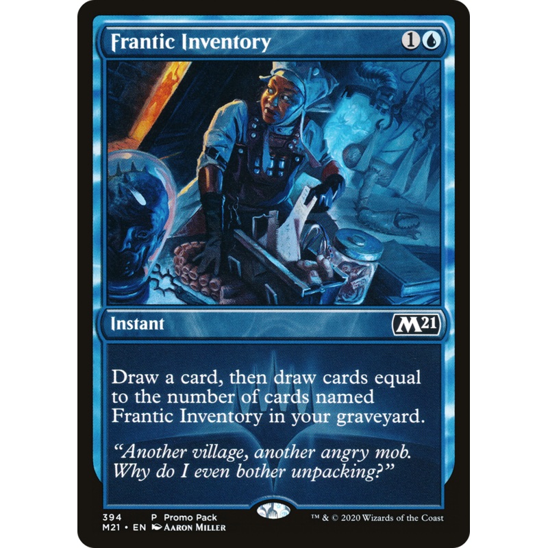 Frantic Inventory (PPM21-394) - Core Set 2021