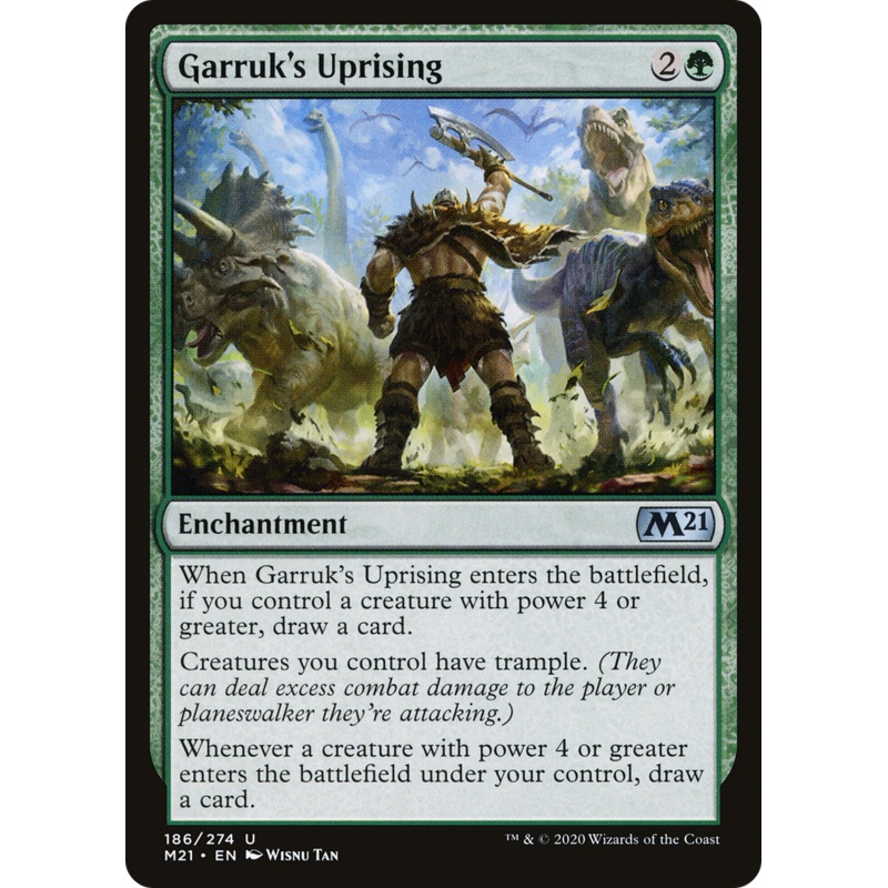 Garruk's Uprising (M21-186) - Core Set 2021