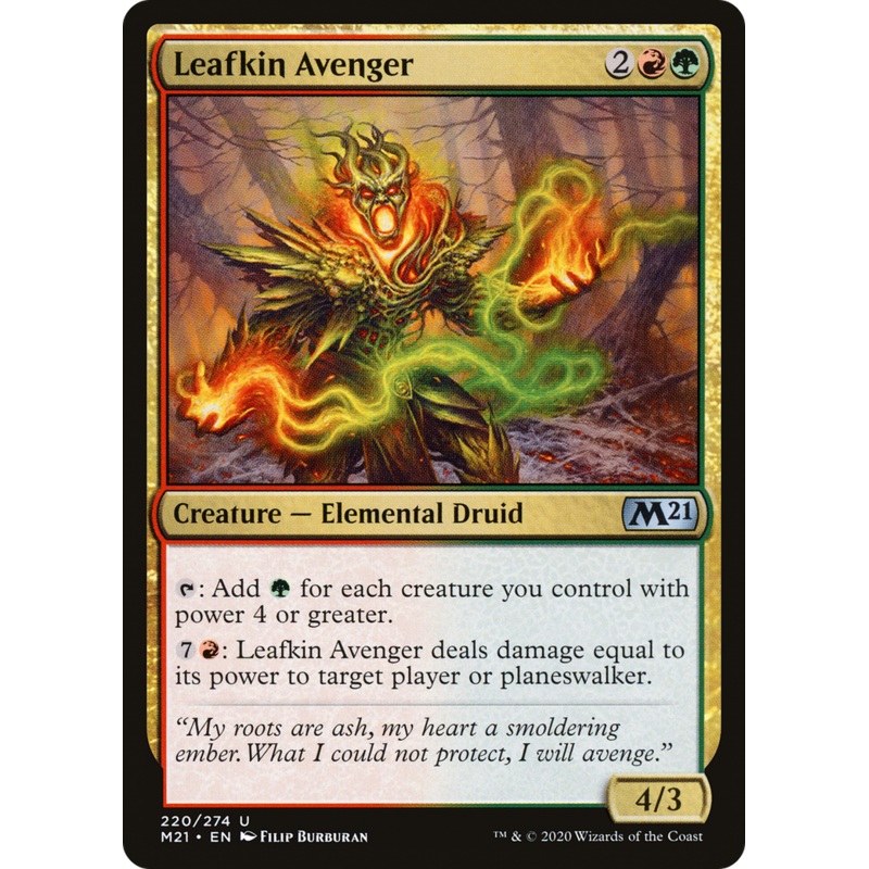 Leafkin Avenger (M21-220) - Core Set 2021