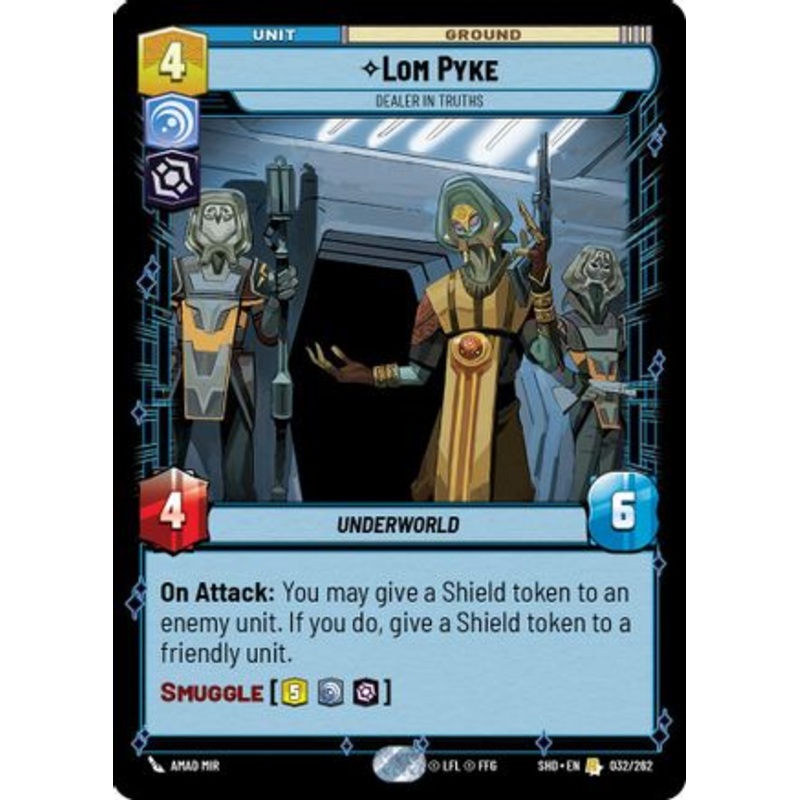 Lom Pyke - Dealer in Truths (032/262) - Shadows of the Galaxy