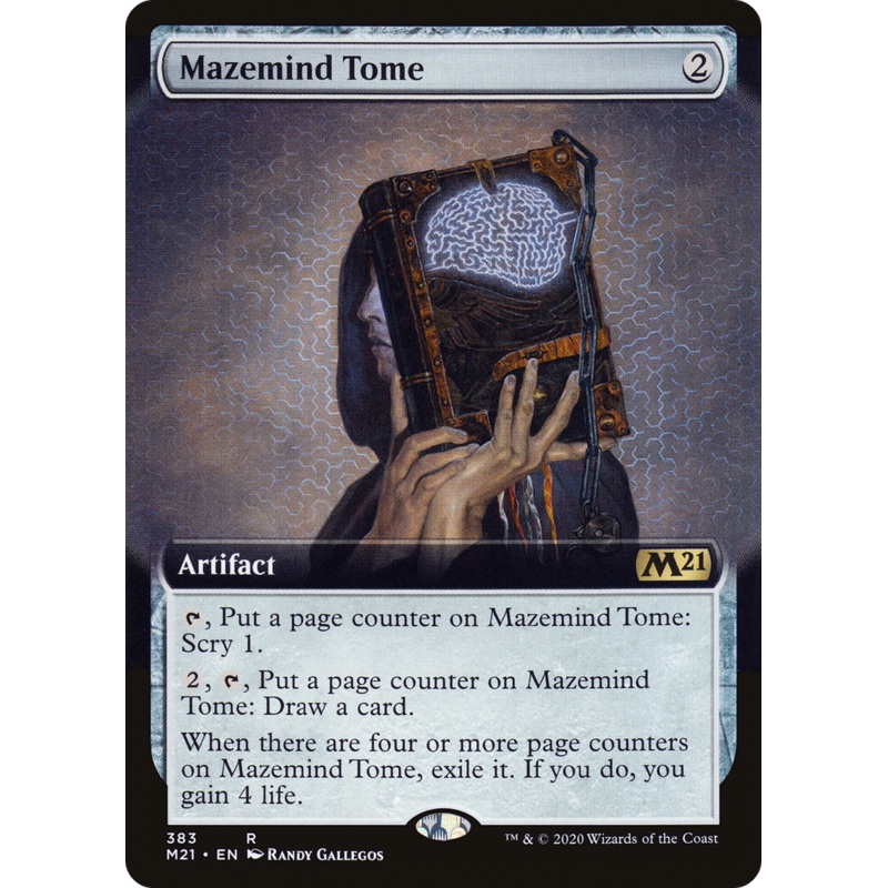 Mazemind Tome (M21-383) - Core Set 2021: (Extended Art)