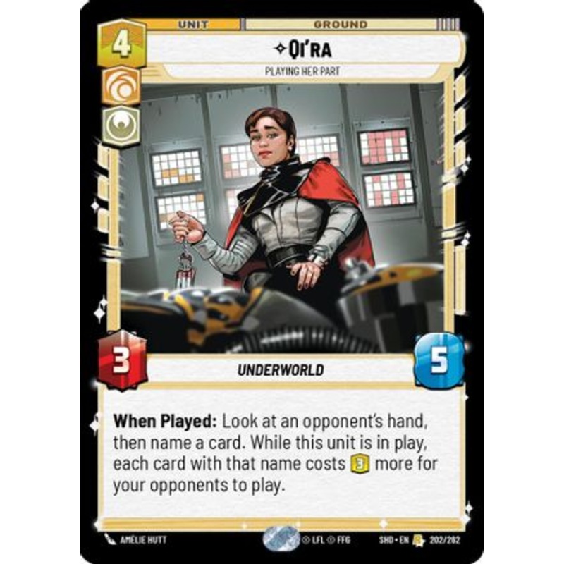 Qi'ra - Playing Her Part (202/262) - Shadows of the Galaxy