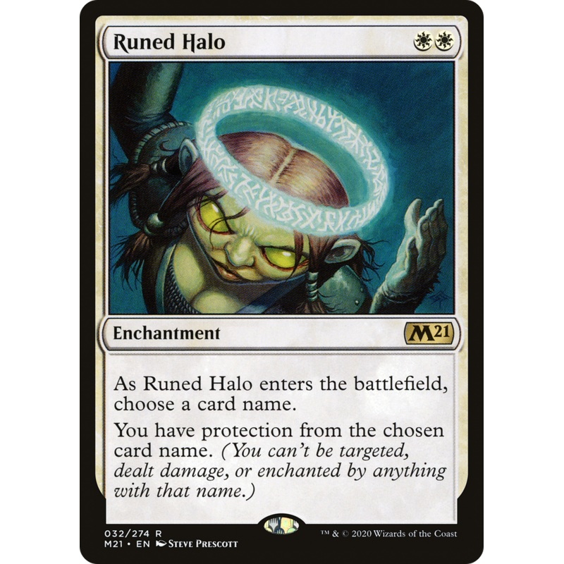 Runed Halo (M21-032) - Core Set 2021