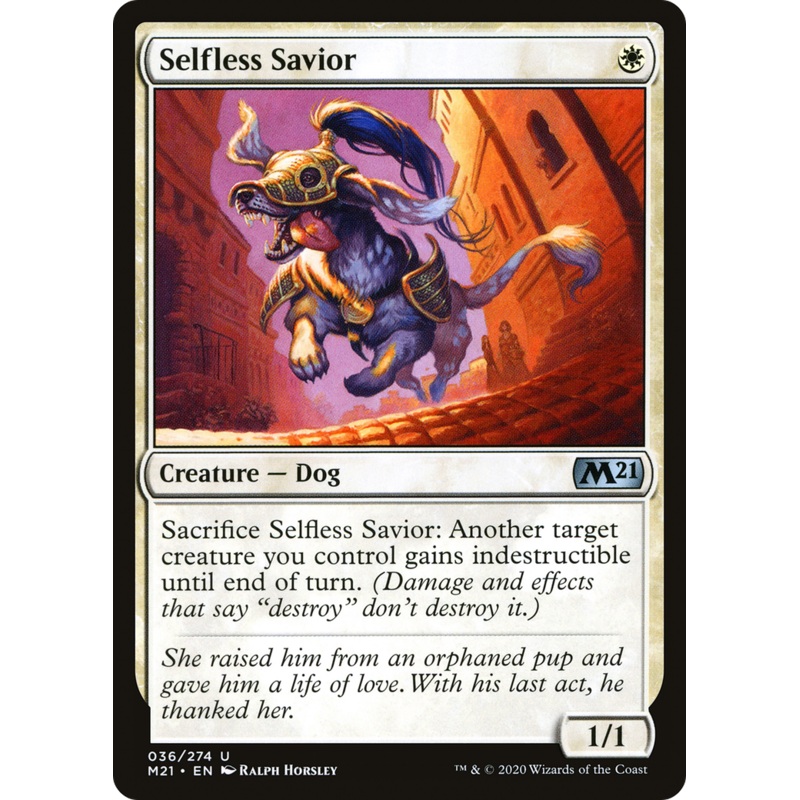 Selfless Savior (M21-036) - Core Set 2021