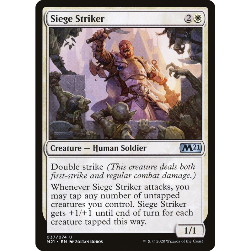 Siege Striker (M21-037) - Core Set 2021