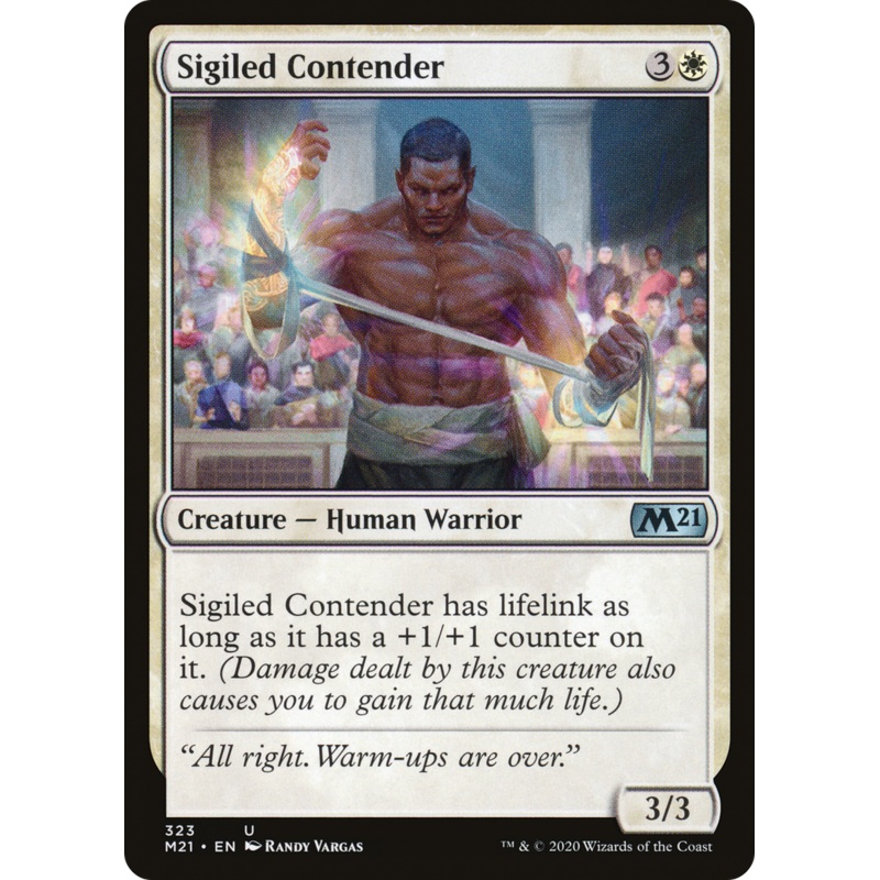 Sigiled Contender (M21-323) - Core Set 2021
