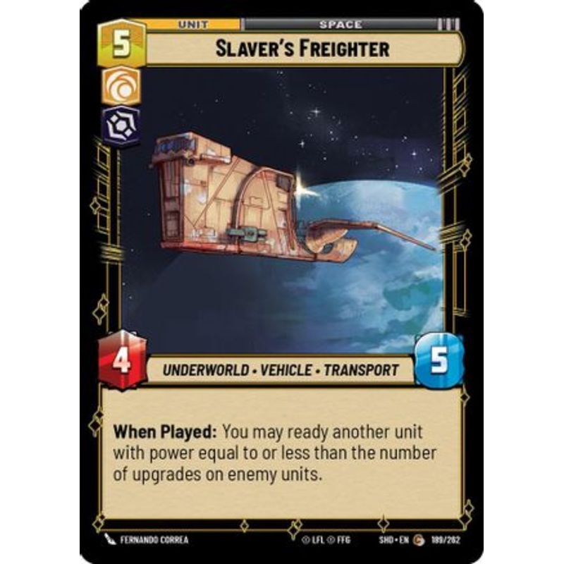 Slaver's Freighter (189/262) - Shadows of the Galaxy