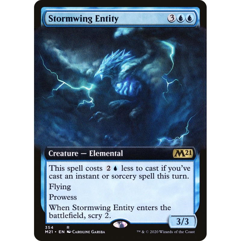 Stormwing Entity (M21-354) - Core Set 2021: (Extended Art)