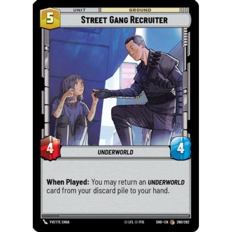 Street Gang Recruiter (260/262) - Shadows of the Galaxy