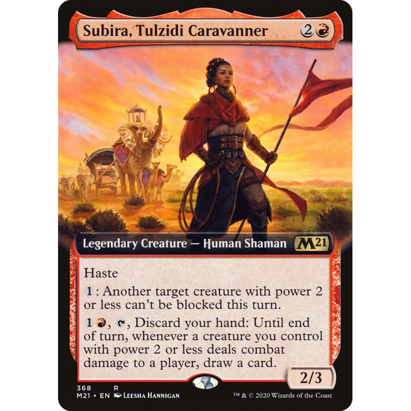 Subira, Tulzidi Caravanner (M21-368) - Core Set 2021: (Extended Art)