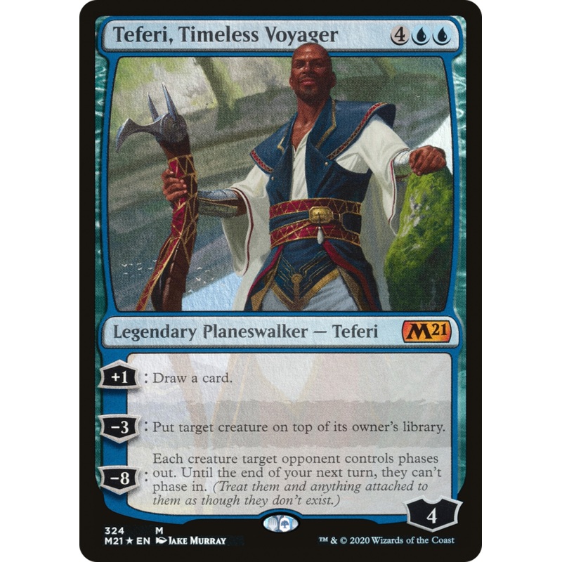 Teferi, Timeless Voyager (M21-324) - Core Set 2021 Foil
