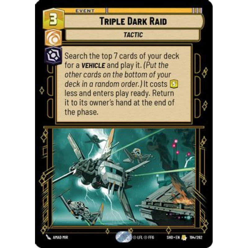 Triple Dark Raid (194/262) - Shadows of the Galaxy