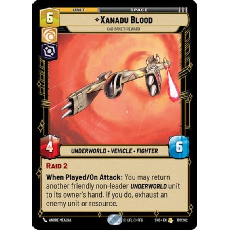 Xanadu Blood - Cad Bane's Reward (191/262) - Shadows of the Galaxy